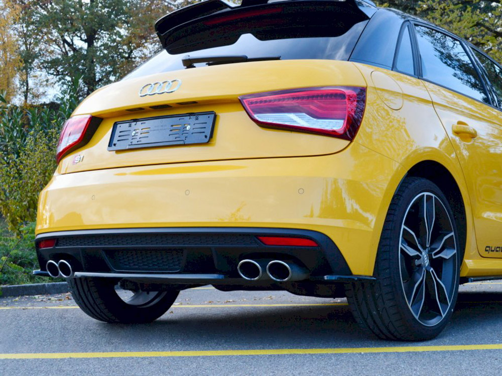 Maxton rear central splitter audi s1 mk1 (2014-2018) 2 Maxton rear central splitter audi s1 mk1 (2014-2018) - image 2