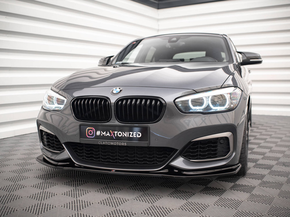 Maxton front splitter v3 bmw 1 series f20/f21 facelift models 2 Maxton front splitter v3 bmw 1 series f20/f21 facelift models - image 2