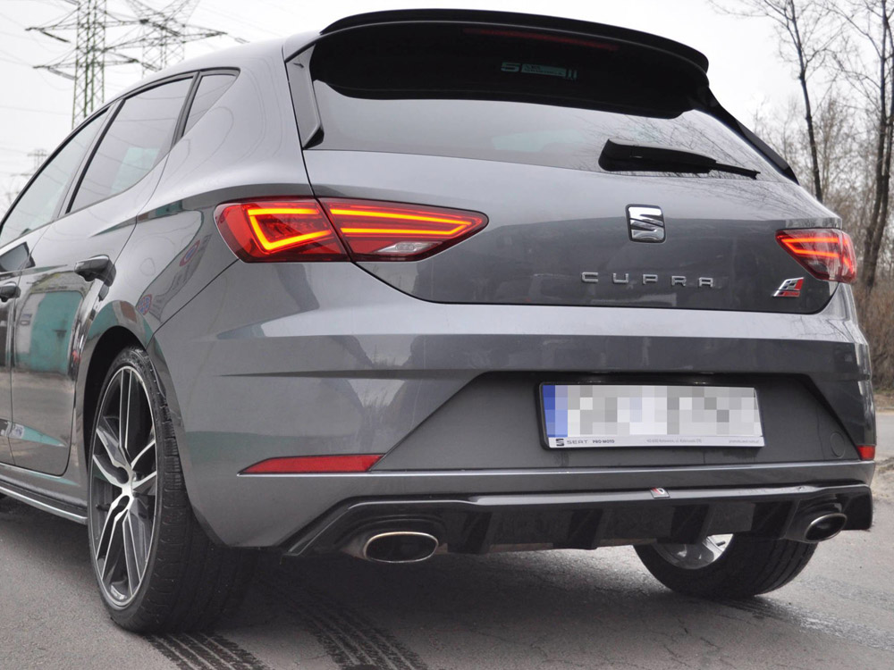 Maxton rear valance v1 seat leon cupra mk3 facelift models hatchback 3 Maxton rear valance v1 seat leon cupra mk3 facelift models hatchback - image 3