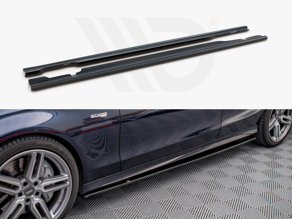 Maxton side skirts diffusers mercedes-amg c43/amg-line w205 1 Maxton side skirts diffusers mercedes-amg c43/amg-line w205