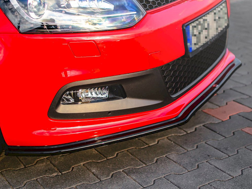 Maxton front splitter v2 volkswagen polo gti mk5 1 Maxton front splitter v2 volkswagen polo gti mk5