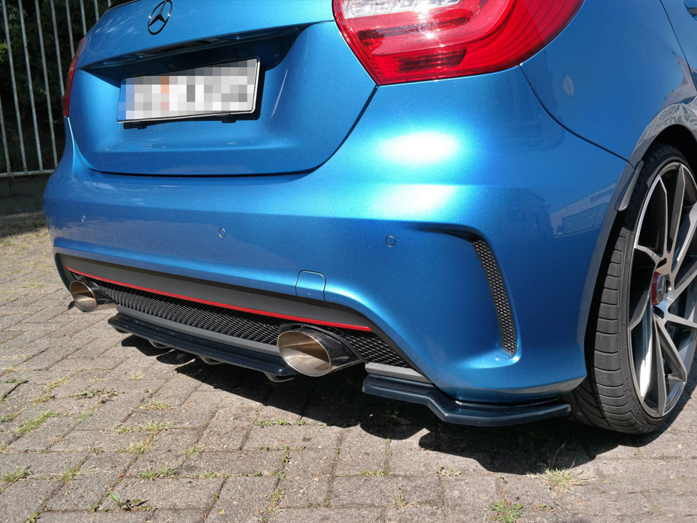 Maxton rear side splitters mercedes a-class w176 amg-line pre-facelift (2013-2015) 1 Maxton rear side splitters mercedes a-class w176 amg-line pre-facelift (2013-2015)