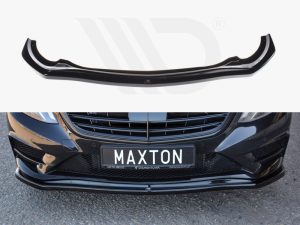 Maxton Front Splitter V1 Mercedes S-Class AMG-Line W222 (2013-2017)