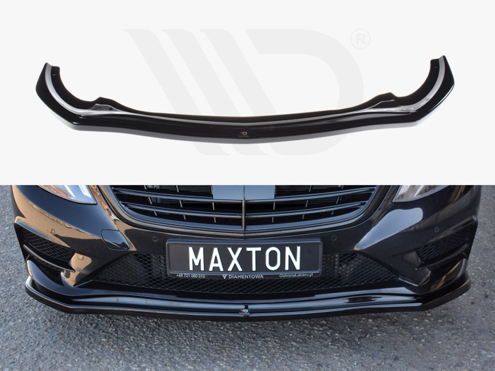 Maxton front splitter v1 mercedes s-class amg-line w222 (2013-2017) 1 Maxton front splitter v1 mercedes s-class amg-line w222 (2013-2017)