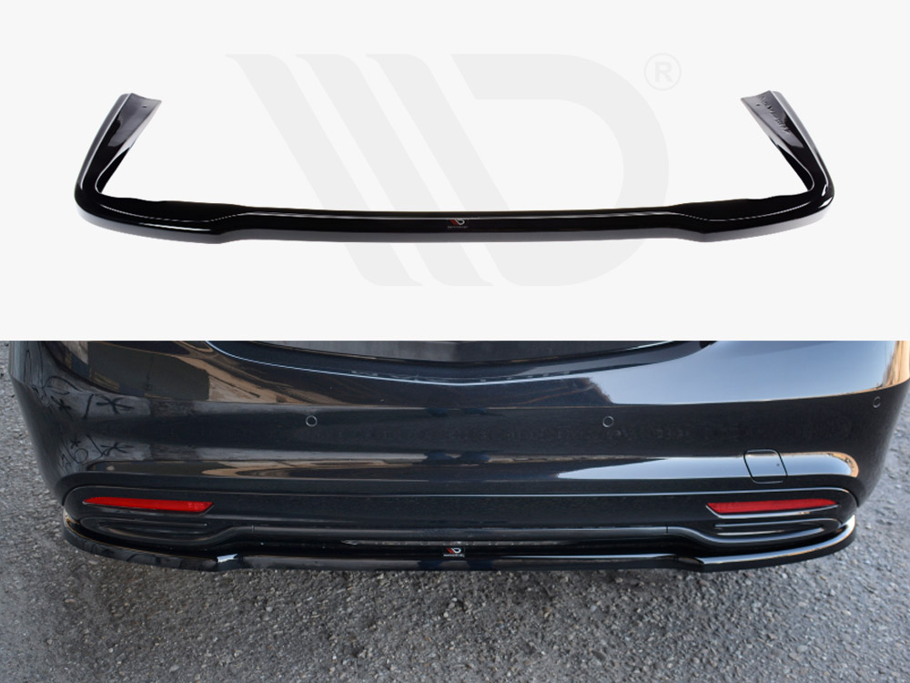 Maxton rear splitter mercedes s-class amg-line w222 1 Maxton rear splitter mercedes s-class amg-line w222