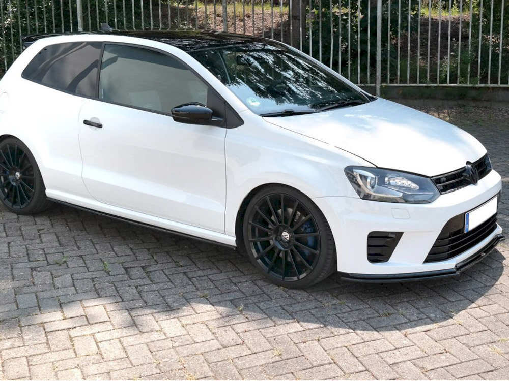 Maxton front splitter volkswagen polo wrc mk5 2 Maxton front splitter volkswagen polo wrc mk5 - image 2