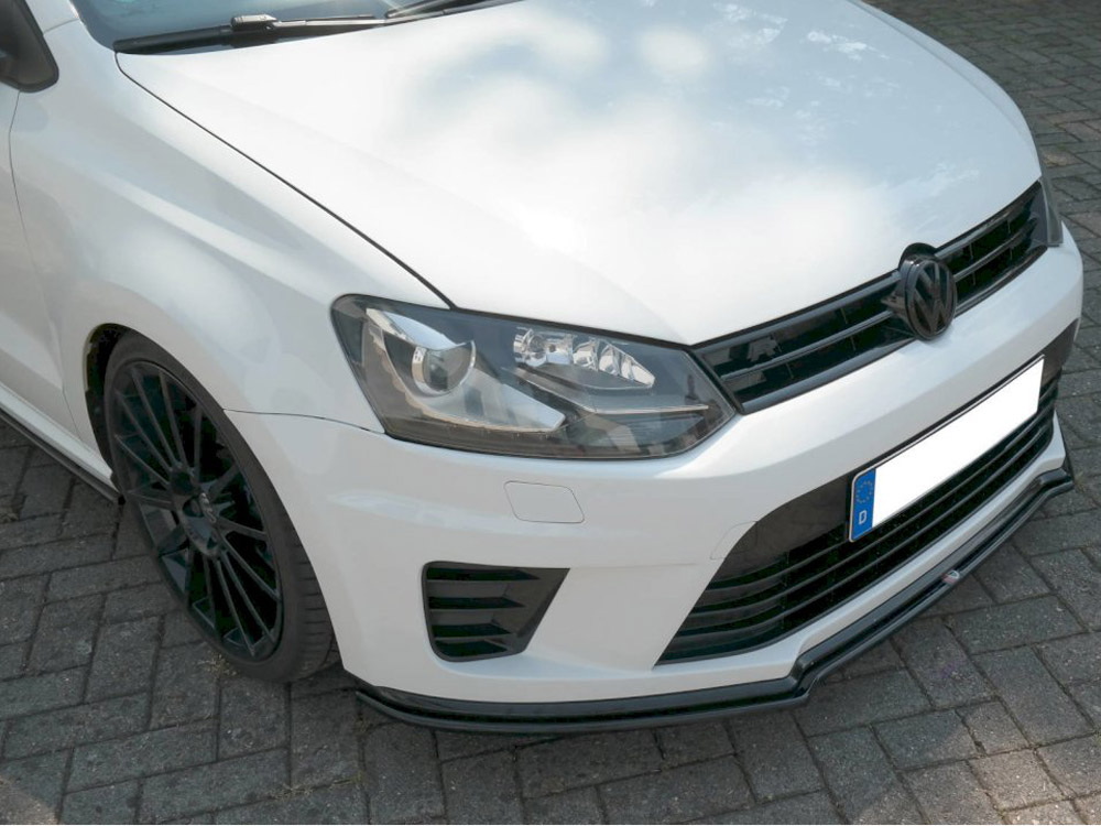 Maxton front splitter volkswagen polo wrc mk5 4 Maxton front splitter volkswagen polo wrc mk5 - image 4