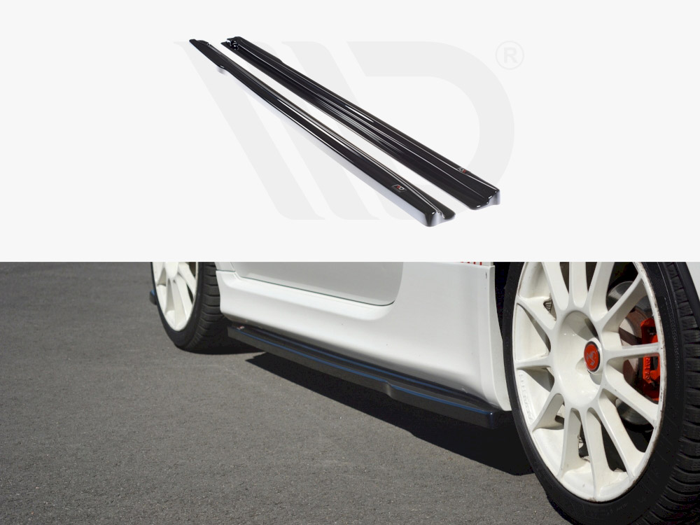 Maxton side skirts splitters fiat 500 abarth mk1 (2008-2012) 1 Maxton side skirts splitters fiat 500 abarth mk1 (2008-2012)