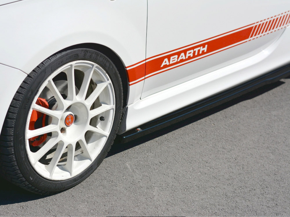 Maxton side skirts splitters fiat 500 abarth mk1 (2008-2012) 3 Maxton side skirts splitters fiat 500 abarth mk1 (2008-2012) - image 3