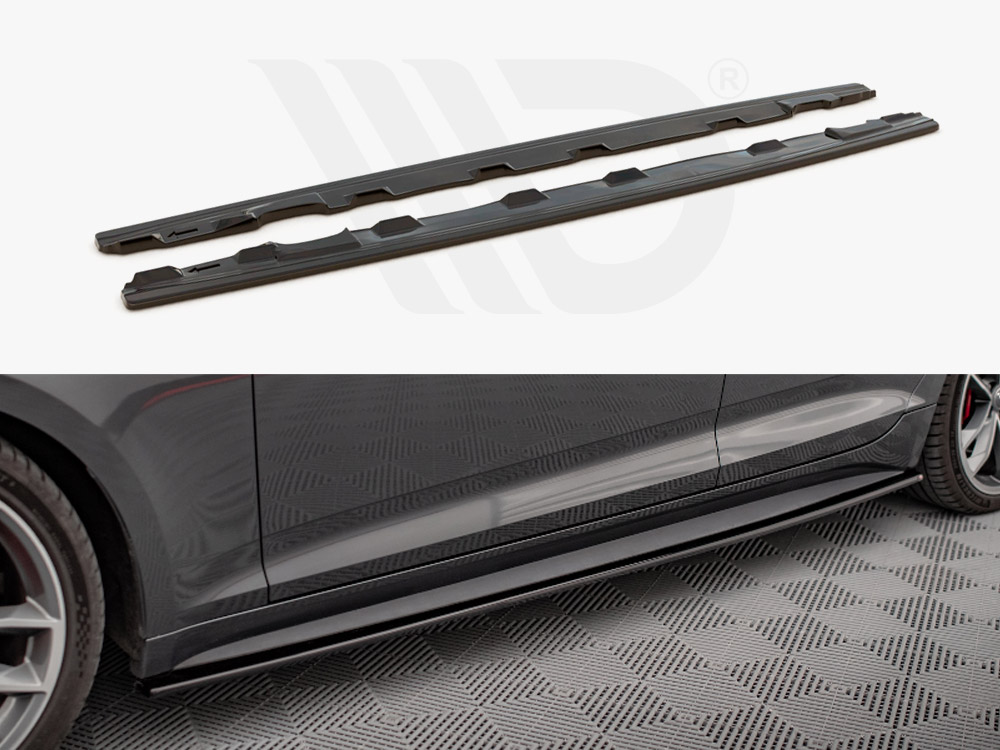 Maxton side skirts diffusers audi s5/a5 s-line f5 sportback 1 Maxton side skirts diffusers audi s5/a5 s-line f5 sportback