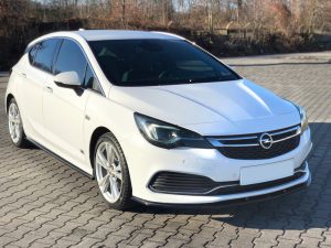 Maxton Front Splitter V1 Opel/Vauxhall Astra K OPC-Line/VX-Line (2015-2019)
