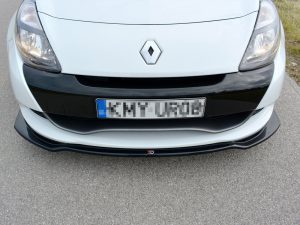 Maxton Front Splitter V1 Renault Clio Mk3 RS Facelift Models (2009-2012)