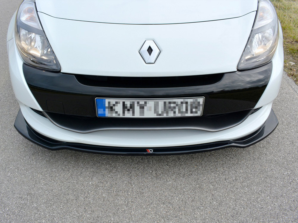 Maxton front splitter v1 renault clio mk3 rs facelift models (2009-2012) 1 Maxton front splitter v1 renault clio mk3 rs facelift models (2009-2012)