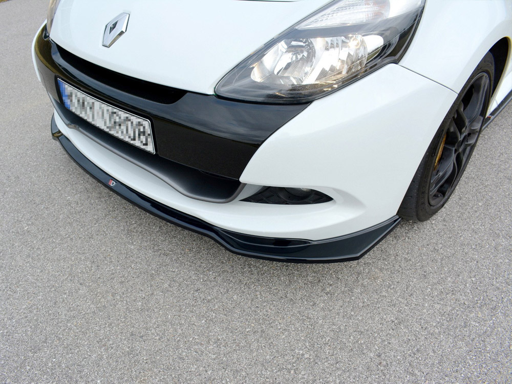 Maxton front splitter v1 renault clio mk3 rs facelift models (2009-2012) 4 Maxton front splitter v1 renault clio mk3 rs facelift models (2009-2012) - image 4