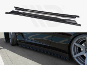 Maxton Side Skirts Diffusers Nissan GT-R Prefacelift Coupe (R35 Series)