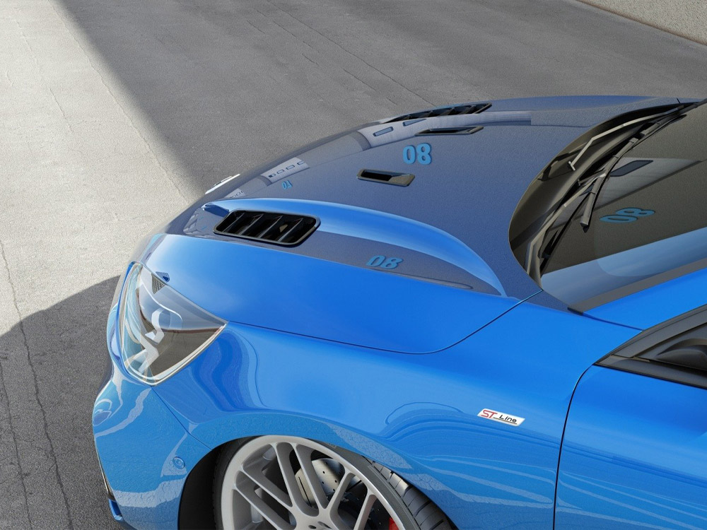 Maxton bonnet vents set ford focus mk4 st/st-line 4 Maxton bonnet vents set ford focus mk4 st/st-line - image 4