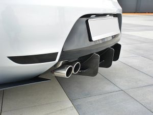 Maxton Rear Diffuser & Rear Side Splitters V2 Seat Leon Mk2 Cupra/FR (2005-2012)