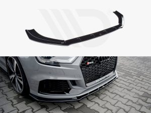 Maxton Front Splitter V1 Audi RS3 8V Facelift Models Saloon
