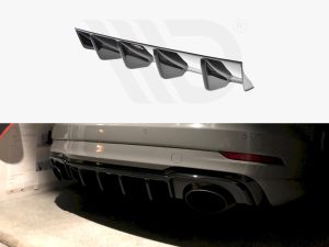 Maxton Rear Diffuser Audi RS3 8V Facelift Models Saloon (2017-2020)
