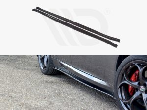 Maxton Side Skirts Diffusers Alfa Romeo Giulia Veloce (2015-2019)