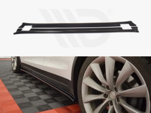Maxton Side Skirts Diffusers V1 Tesla Model X (2015+)