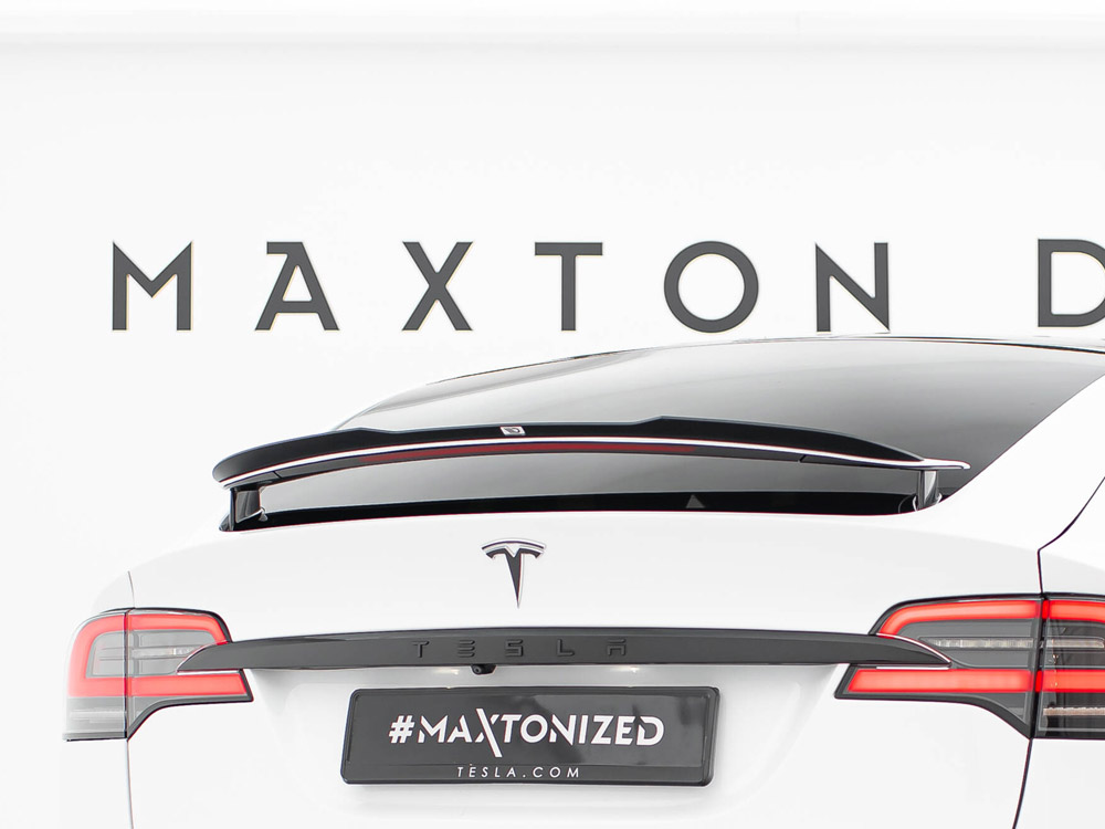 Maxton spoiler cap v1 tesla model x 4 Maxton spoiler cap v1 tesla model x - image 4