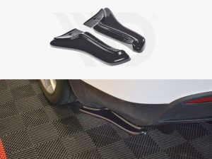 Maxton Rear Side Splitters V1 Tesla Model X