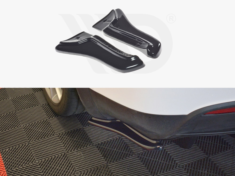 Maxton rear side splitters v1 tesla model x 1 Maxton rear side splitters v1 tesla model x
