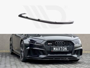 Maxton Front Splitter V1 Audi RS3 8V Facelift Sportback (2017-2020)