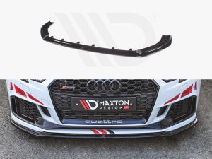 Maxton Front Splitter V2 Audi RS3 8V Facelift Sportback (2017-2020)