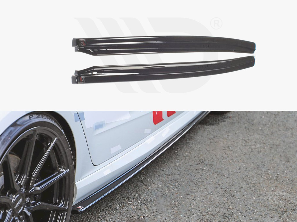 Maxton side skirts diffusers audi rs3 8v facelift sportback (2017-2020) 1 Maxton side skirts diffusers audi rs3 8v facelift sportback (2017-2020)