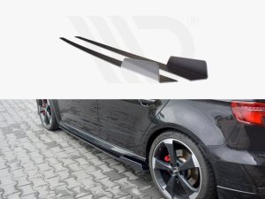 Maxton Racing Side Skirts Diffusers V2 Audi RS3 8V Facelift Sportback (2017-2020)