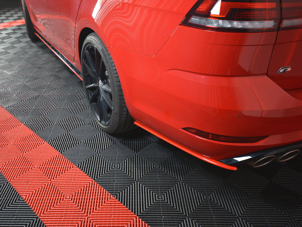 Maxton rear side splitters v2 volkswagen golf mk7 r variant (facelift models) 3 Maxton rear side splitters v2 volkswagen golf mk7 r variant (facelift models) - image 3