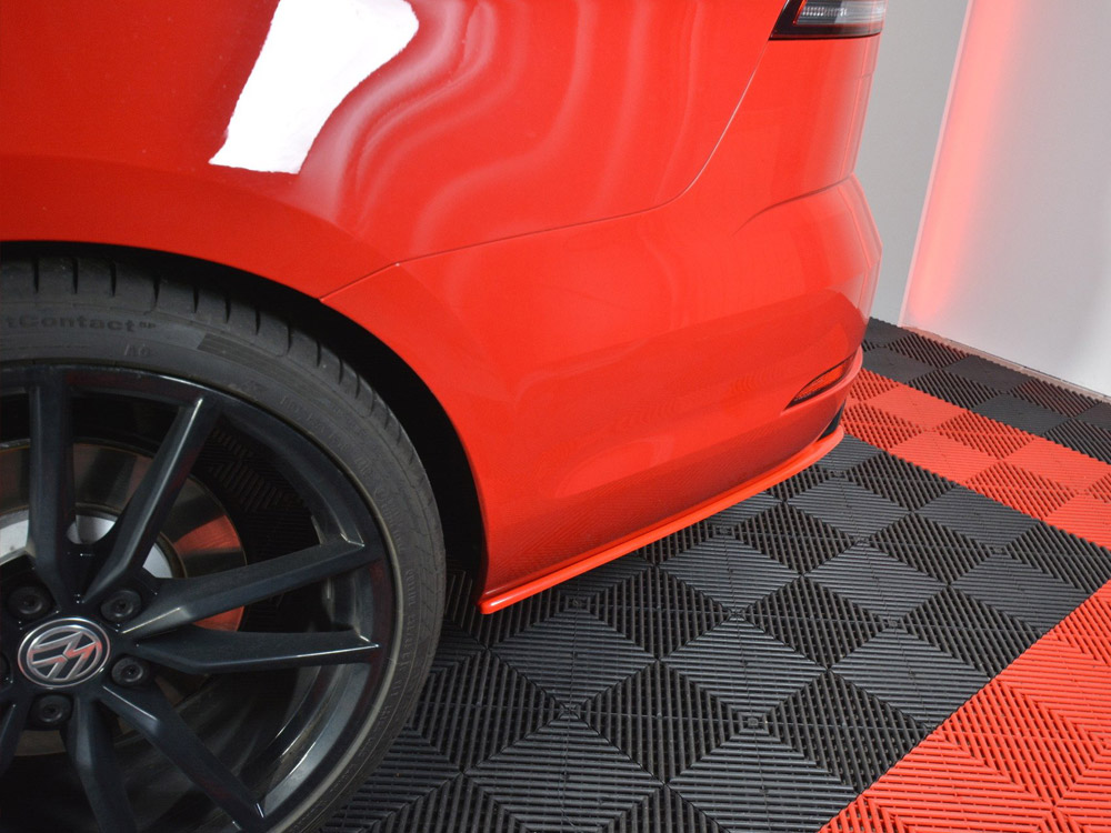 Maxton rear side splitters v2 volkswagen golf mk7 r variant (facelift models) 4 Maxton rear side splitters v2 volkswagen golf mk7 r variant (facelift models) - image 4