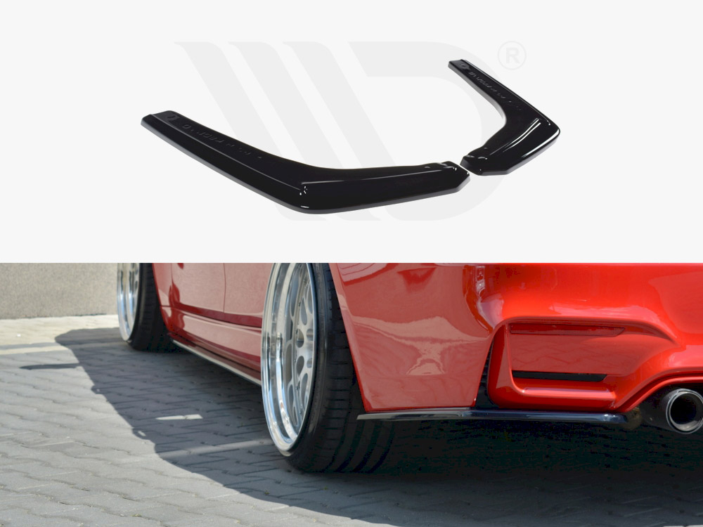 Maxton rear side splitters v1 bmw m3 f80 (2014-2018) 1 Maxton rear side splitters v1 bmw m3 f80 (2014-2018)