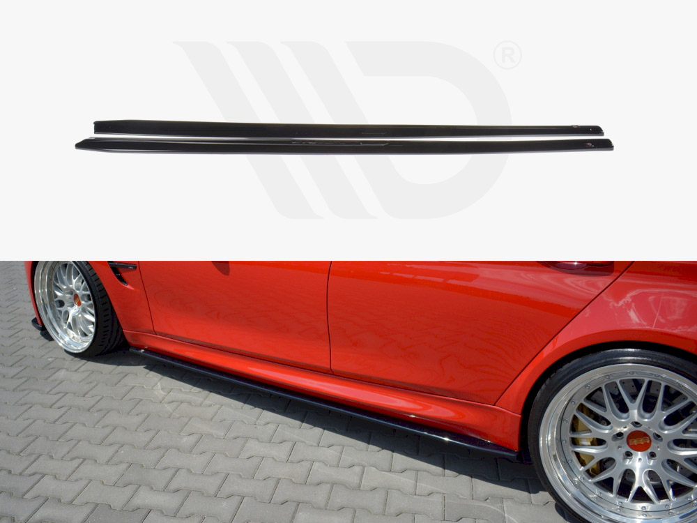 Maxton side skirts diffusers v1 bmw m3 f80 (2014-2018) 1 Maxton side skirts diffusers v1 bmw m3 f80 (2014-2018)