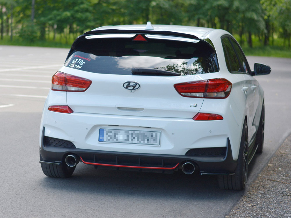 Maxton rear side splitters hyundai i30 mk3 n (2017-2020) 2 Maxton rear side splitters hyundai i30 mk3 n (2017-2020) - image 2