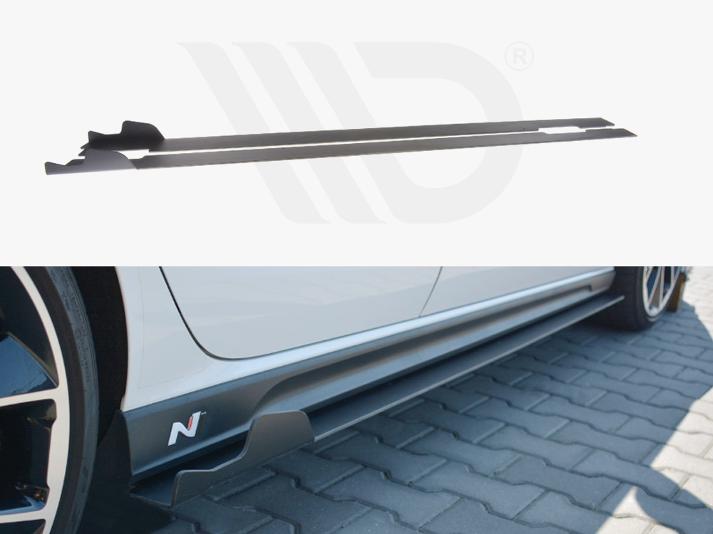 Maxton racing side skirts diffusers hyundai i30 mk3 n (2017-2020) 1 Maxton racing side skirts diffusers hyundai i30 mk3 n (2017-2020)