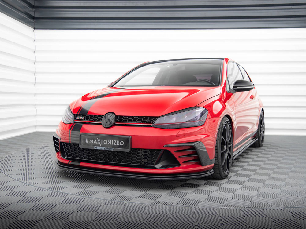 Maxton front splitter vw golf mk7 gti clubsport 2 Maxton front splitter vw golf mk7 gti clubsport - image 2