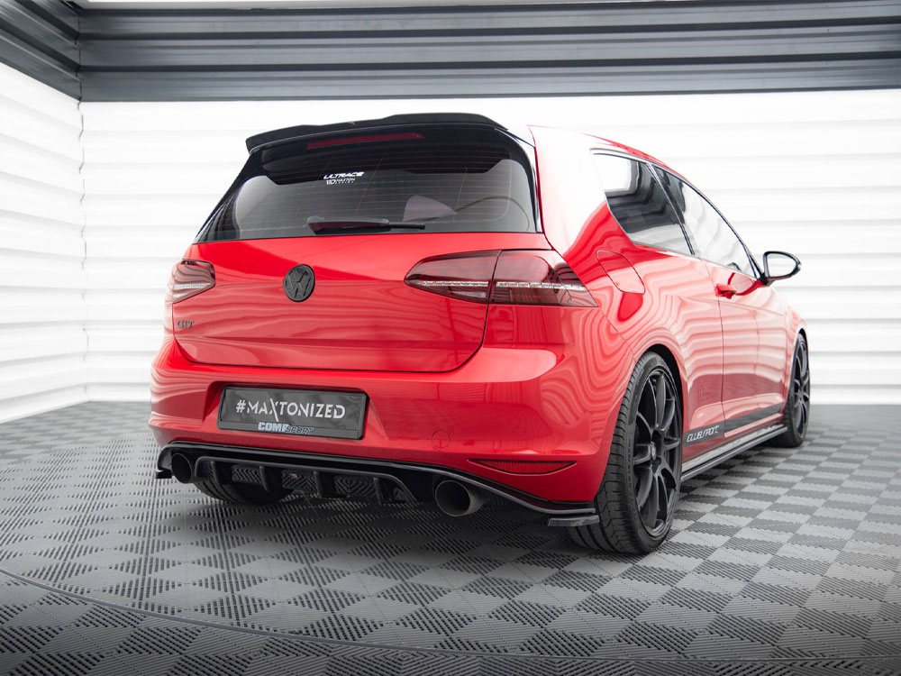 Maxton rear valance vw golf mk7 gti clubsport (2016-2017) 2 Maxton rear valance vw golf mk7 gti clubsport (2016-2017) - image 2