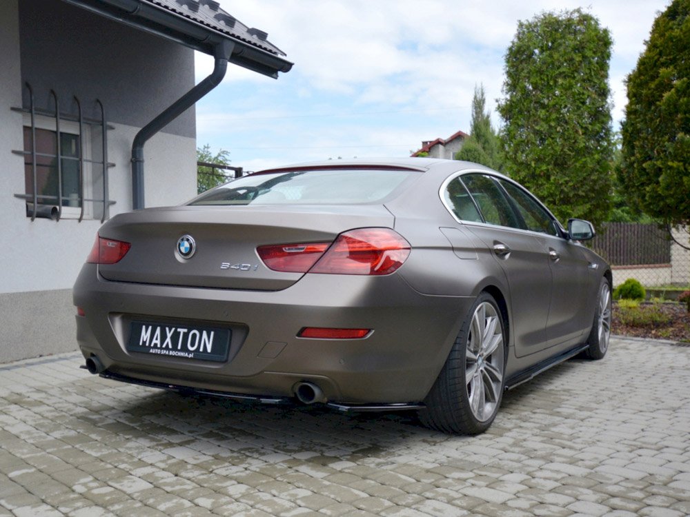 Maxton rear side splitters bmw 6 series gran coupe 2 Maxton rear side splitters bmw 6 series gran coupe - image 2