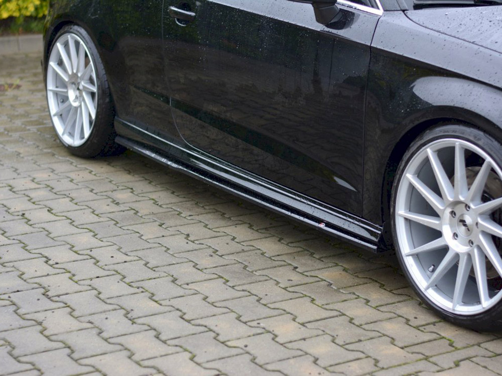 Maxton side skirts diffusers audi s3/a3 s-line 8v/8v facelift models hatchback 3 Maxton side skirts diffusers audi s3/a3 s-line 8v/8v facelift models hatchback - image 3