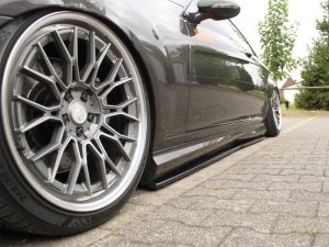 Maxton Side Skirts Diffusers Mercedes CL 500 C216 AMG Line (2006-2010)