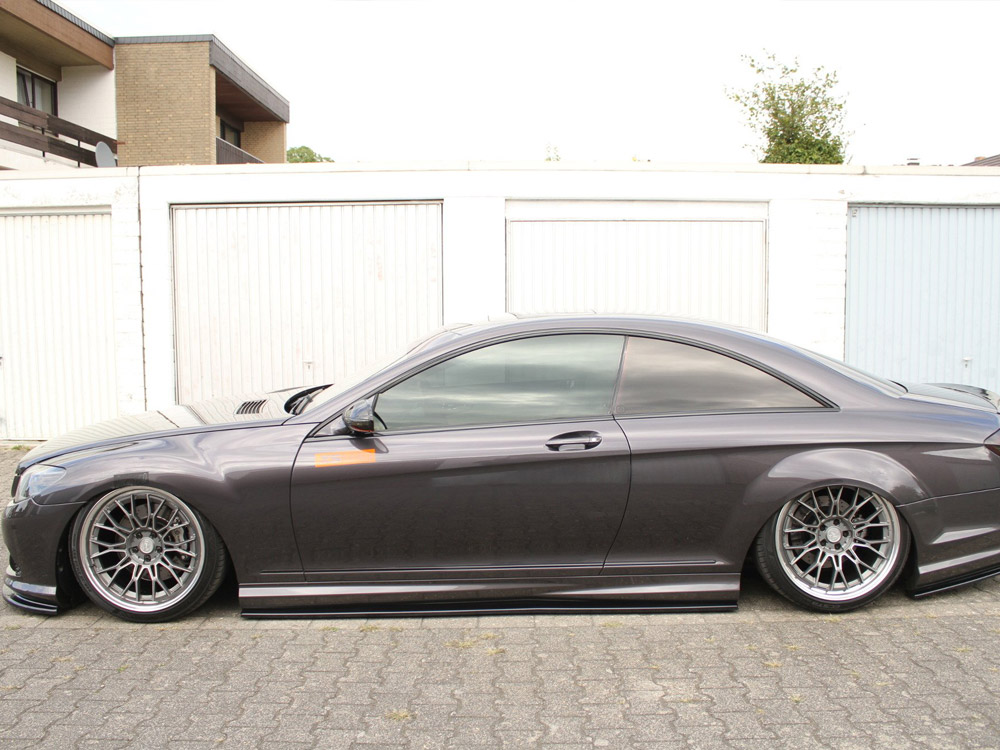 Maxton side skirts diffusers mercedes cl 500 c216 amg line (2006-2010) 2 Maxton side skirts diffusers mercedes cl 500 c216 amg line (2006-2010) - image 2