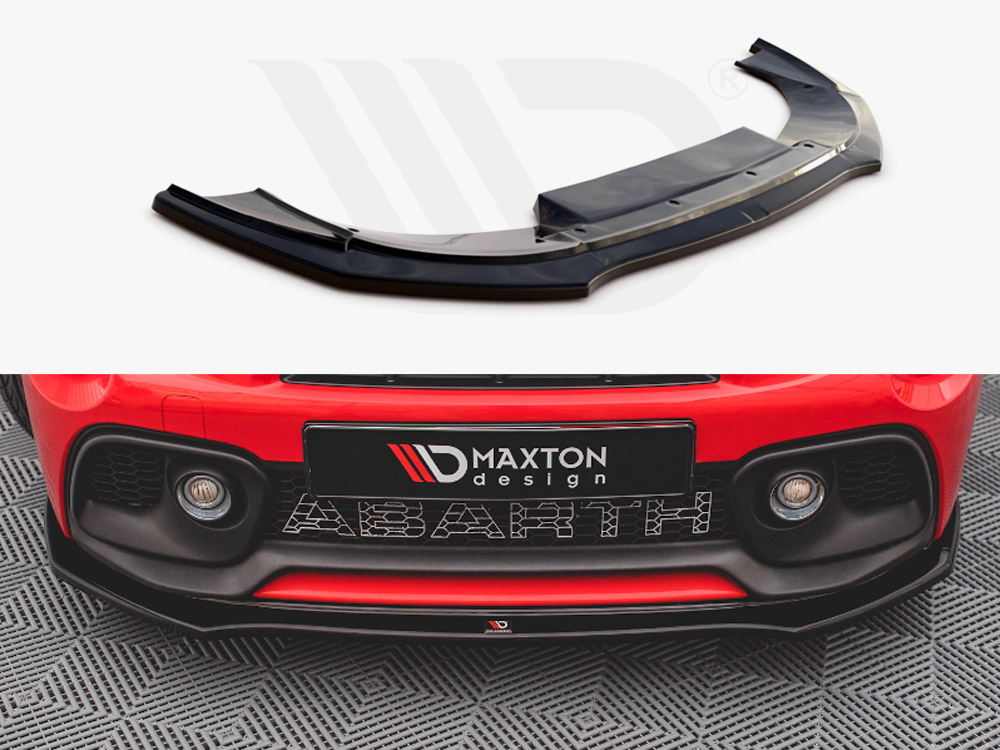 Maxton front splitter fiat 500 abarth mk1 facelift models (2016+) 1 Maxton front splitter fiat 500 abarth mk1 facelift models (2016+)