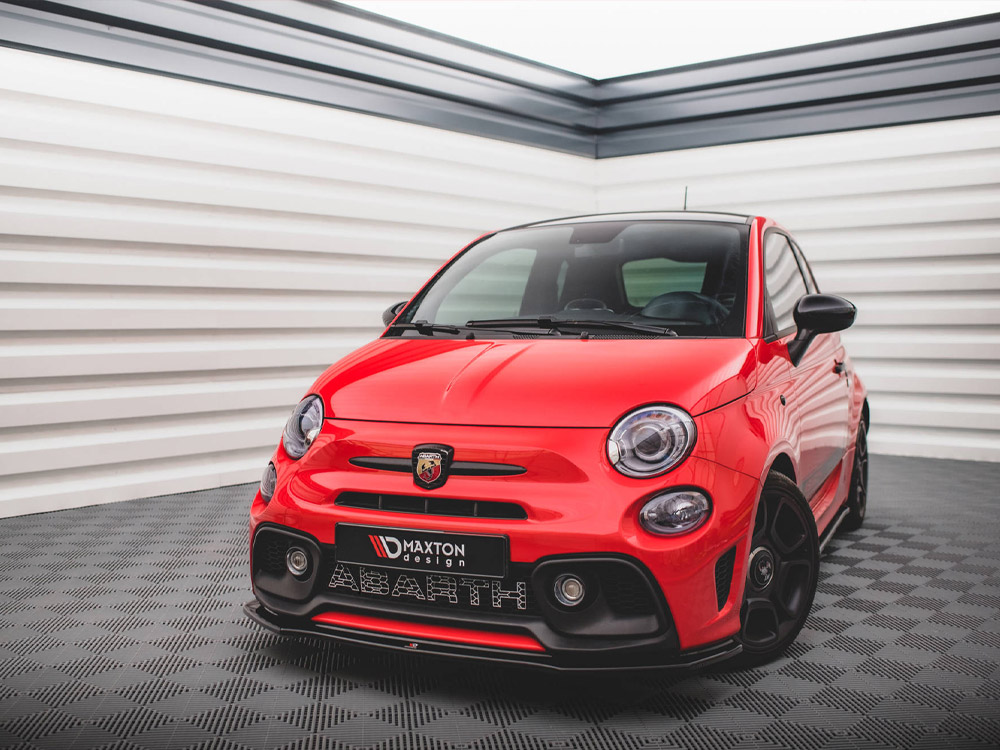 Maxton front splitter fiat 500 abarth mk1 facelift models (2016+) 2 Maxton front splitter fiat 500 abarth mk1 facelift models (2016+) - image 2