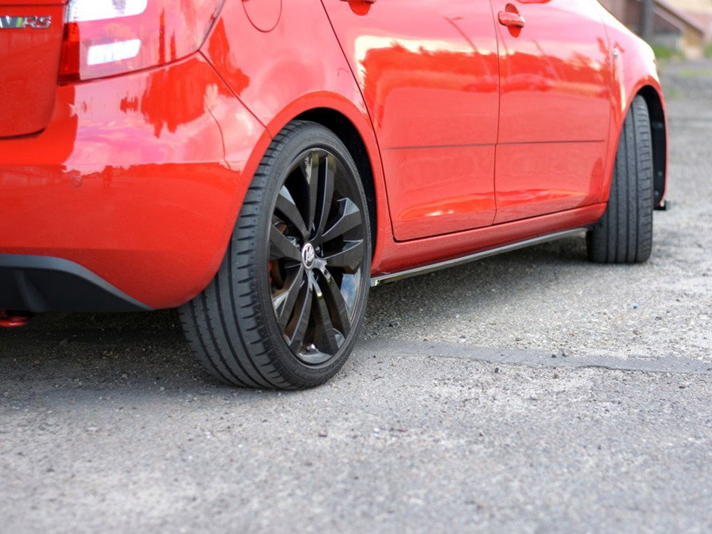 Maxton side skirts diffusers skoda fabia mk2 rs (2010-2014) 3 Maxton side skirts diffusers skoda fabia mk2 rs (2010-2014) - image 3