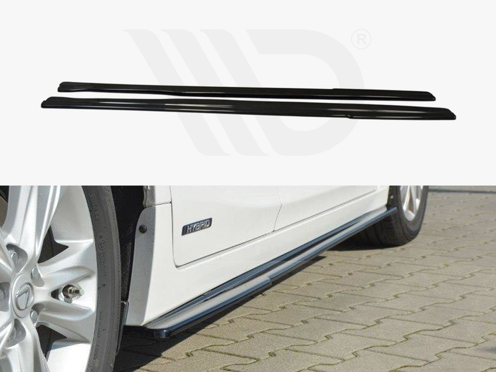 Maxton side skirts diffusers lexus ct mk1 facelift models (2013-2017) 1 Maxton side skirts diffusers lexus ct mk1 facelift models (2013-2017)