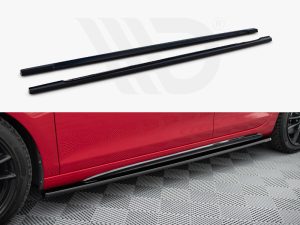 Maxton Side Skirts Diffusers Volkswagen Golf Mk6 GTI/GTD