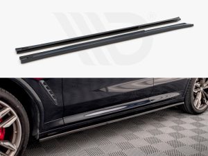 Maxton Side Skirts Diffusers V1 BMW X3 M40d / M40i / M-Pack G01